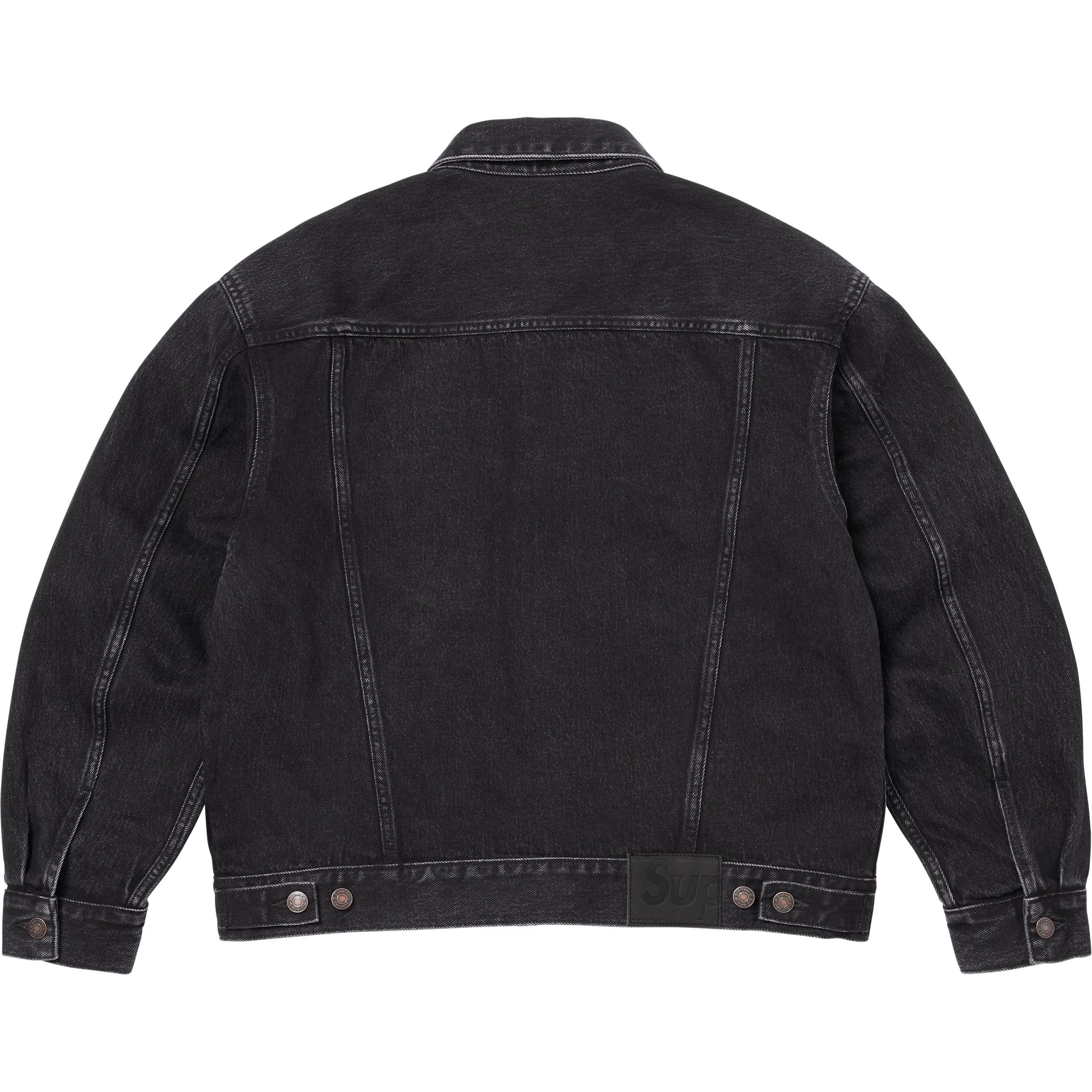 Denim Trucker Jacket view 4
